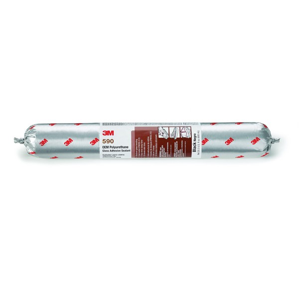 Adhesive Sealant, High Viscosity, Sausage Pack Container, 600 mL Container, Polyurethane Base