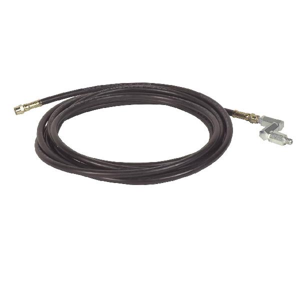 Grease Hose, High Pressure, 10 ft Hose Length, 1/4 in Hose Inside Dia, 1/2-27 Female NS Taper, For Use With: High Pressure Grease Guns