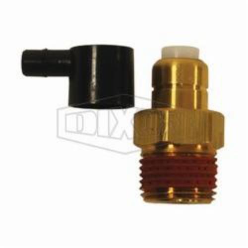 Thermal Relief Valve, 1/2 in Nominal, Male End Style, 200 psi Set Pressure, 140 °F, Brass Body
