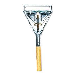 Wet Mop Handle, 54 Inch Length, Wood, Quick-Connect Connection, Natural