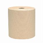Hard Roll Towels, 8 Inch Width, 800 Foot Length, 1-1/2 Inch Core, Brown, 12/Case
