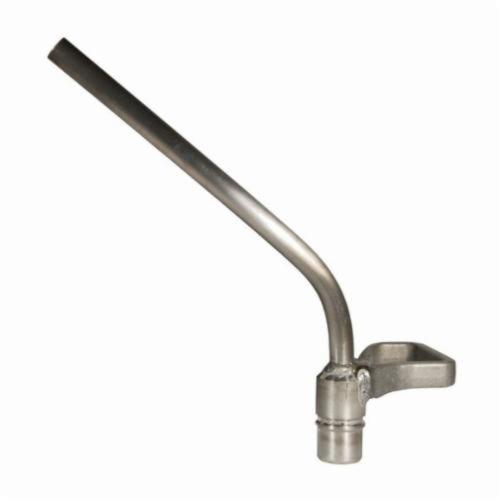 Diesel Fuel Gravity Fill Receiver, 45° Receiver Fitting/Connector, Anodized Aluminum