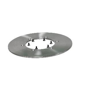 Non-Ventilated Disc, 1-1/2 to 3-7/8 in Inside Dia, 12 in Outside Dia, For Use With: BD Series Brakes, Bare Steel