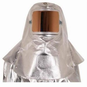Aluminized Hood, Universal, Silver, Aluminized Thermobest™, 19 Oz Fabric Weight