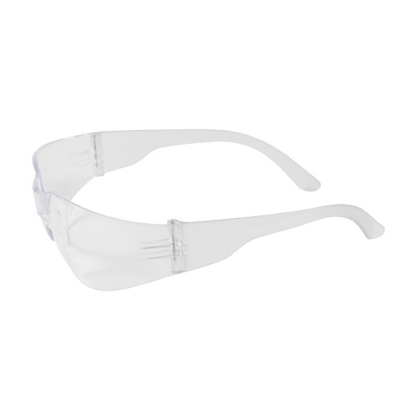 Protective Glasses, Lightweight, Series: Zenon Z12™, Unisex, Universal, Uncoated Lens Coating, Clear Lens, Rimless Frame, Clear Frame, Polycarbonate Frame, Polycarbonate Lens, 99.9% UV Protection, Flexible Temple