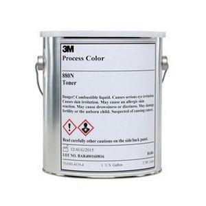 Process Color Toner, 1 gal Container, Liquid Form, Transparent, 1000 to 12000 cPs Viscosity