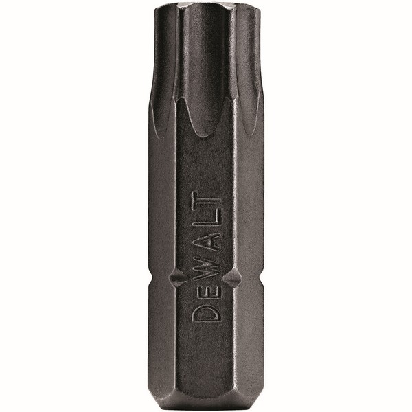 Insert Bit, T40 Point, Torx® Security Point, 1 in Overall Length, Hex Shank, 43104 in Shank, S2 Modified Steel