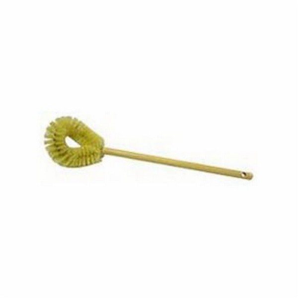 Bowl Brush, 6 x 5 in Brush, 2 in Dia, 20 in OAL, Hardwood Handle/Tampico Bristle, White