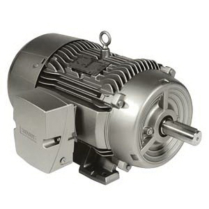 AC Motor, 50 HP, 900 RPM, 404T Frame Size, TEFC, 3-Phase, 460 Volts, Cast Iron