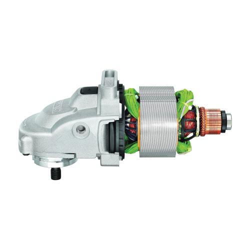 Angle Grinder, Large, Tool, 7 in Wheel Dia, 5/8-11 Arbor/Shank, 8500 RPM, 4 HP, 120 VAC, 15 A, Plastic Housing, 2-Position/In-Line/Side Handle, Yellow, 6 ft Cord, Lock-On/Off Trigger Switch Control, Lock-ON/OFF Trigger Switch, 19.3 in L
