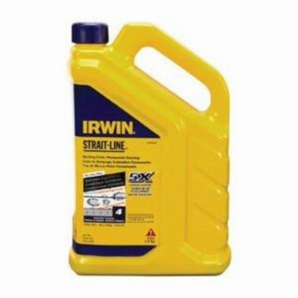 Marking Chalk, Permanent Staining, Indigo Blue, 4 lb Capacity, Bottle Package Type, Odorless Odor/Scent
