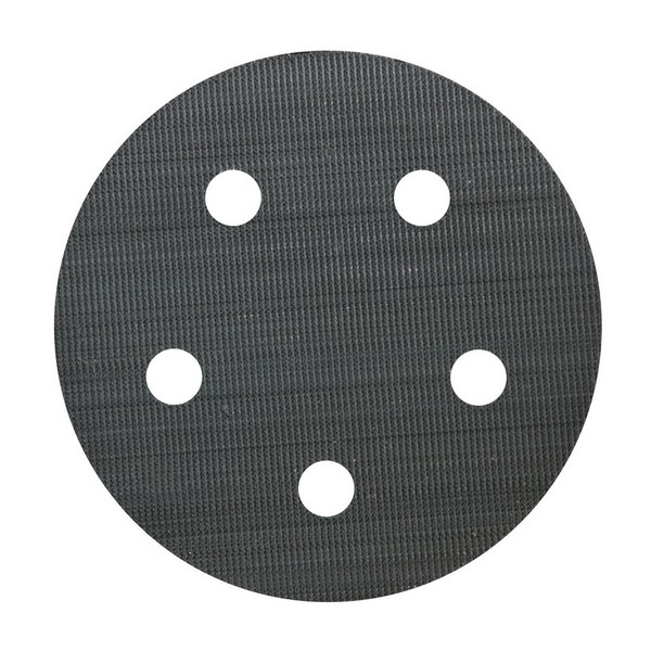 Sanding Pad, All Purpose Close Coated Hook and Loop Round Standard, For Use With: 7344, 7335 and 97355 Random Orbit Sander, Specifications: 5 in Dia, 5 Hole, 60 Grit, Medium Grade, 10000 RPM, Aluminum Oxide, Black