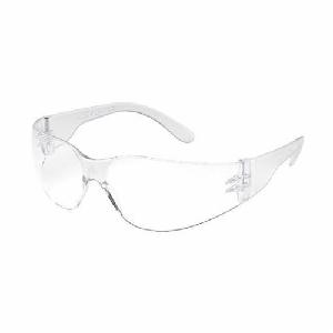 Lightweight Protective Glasses, Small/Narrow Size, Clear Lens, Frameless Clear Frame