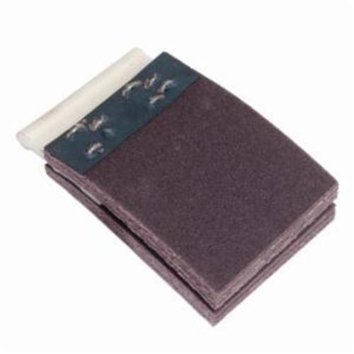 Abrasive Segment, Plain, 3 in Width, 2-3/4 in Height, 180 Grit, Premium Aluminum Oxide Abrasive, Resin/Glue Bond, Applicable Materials: Ferrous Alloys, High Tensile Materials and Wood