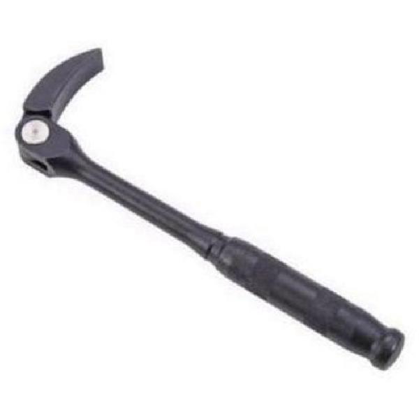 Pry Bar, Pivot Head, 1 in Tip Width, 36 in Overall Length, 5/8 in Overall Width, 5/8 in Dia, Knurled Grip, High Alloy Steel, Black Oxide