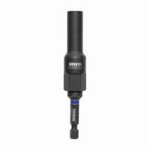 Bolt Extractor, Deep Well, Series: Impact Performance™, Measurement System: Imperial, Square Drive, 5/8 in Diameter Large End, 1/2 in Small End Diameter, 2-1/2 in Overall Length, 5/16 in Extractor, Carbon Steel, Black Oxide