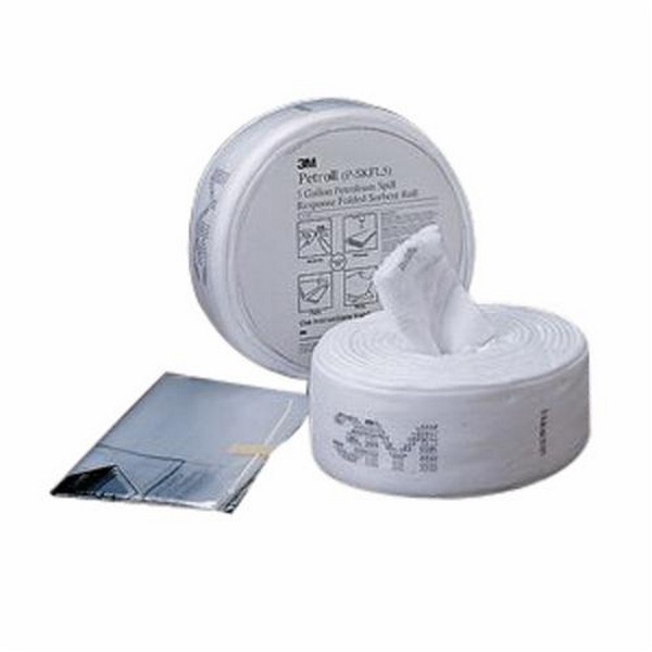 Petroleum Sorbent Spill Kit, Petrol, 5 Gallons, 3/Case