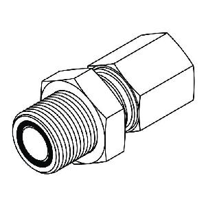 ADAPTER BHD 1-14 X 1/2-14 STL STR