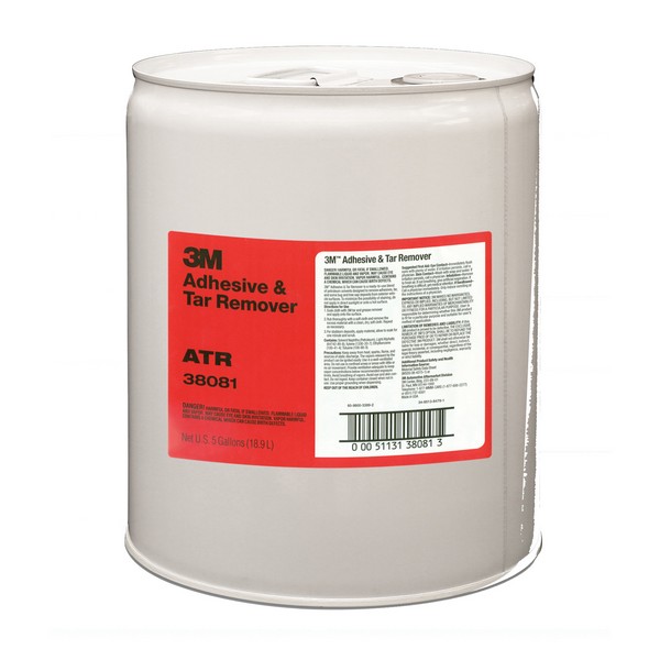 Adhesive Remover, Flammable General Purpose Ready-to-Use, 5 gal Container, Pail Container, 9 lb Net Weight, Liquid Form, Red, Sharp Aromatic Solvent Odor/Scent