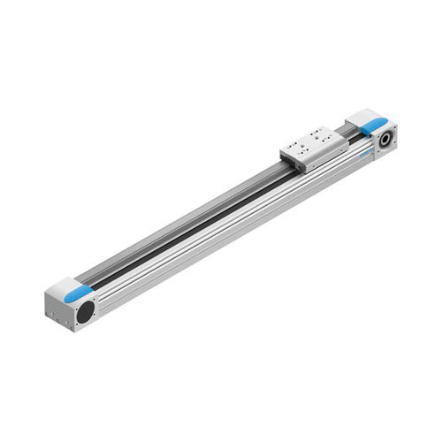 Spindle Axis, Electromechanical Linear Drive, Series: EGC, 600 mm Maximum Stroke, 5 m/s Maximum, 100 % Duty Cycle, Toothed Belt Drive, Wrought Aluminum Alloy, Anodized, 82 mm D x 76.5 mm H Dimensions