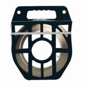 Band And Buckle Banding, 0.03 Inch Thickness, 100 ft Length, 1/2 Inch Width, 201 Stainless Steel