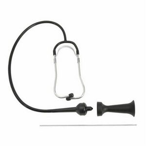 Mechanics Stethoscope, 14-29/32 in Length, 1 Piece, Spring Steel Diaphragm
