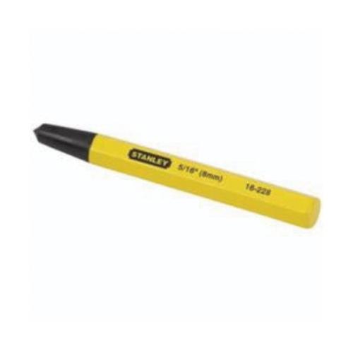 Center Punch, 5/16 in Tip, Steel Tip, 4-1/2 in Overall Length