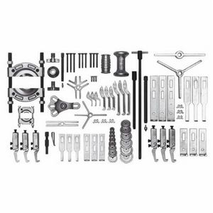 Puller Set, Master, 10 ton, 25 Jaws, 74 Piece