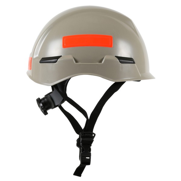 Reflective Kit, Universal, 4 in Length, 1 in Width, Legend: Custom, Orange Legend/Background, For Use With: Hard Hat