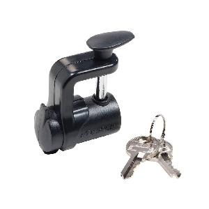 LOCK COUPLER TRLR HARDENED STL BK