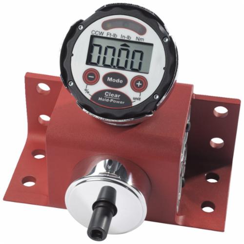 Electronic Torque Tester, 1/4 in Drive, 0.42 to 4.17 ft-lb Torque, +/-1 % Accuracy, 9 V Battery Power Source, LCD Display, 6 in Length, 6 in Width, Yellow/Green/Red Light/Beep Visual/Audible Indicators, For Use With: Torque Wrench