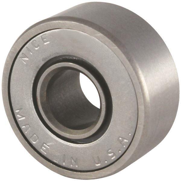 Precision Deep Groove Ball Bearing, Filling Slot, Series: 3000®, 3/8 in Bore, 7/8 in OD, 1 Rows, 0.2813 in Width, Double Seal Closure, 255 lb Load, 52100 Steel Bearing, Nylon Cage, 2500 RPM Maximum, 300 °F, Chrome Steel