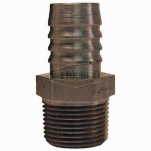 Hydraulic Swivel Stem, Suction and Return Line, 2-11-1/2 Nominal, MNPT x Hose Barb, 3-1/2 Inch Length, Steel, Plated, Domestic
