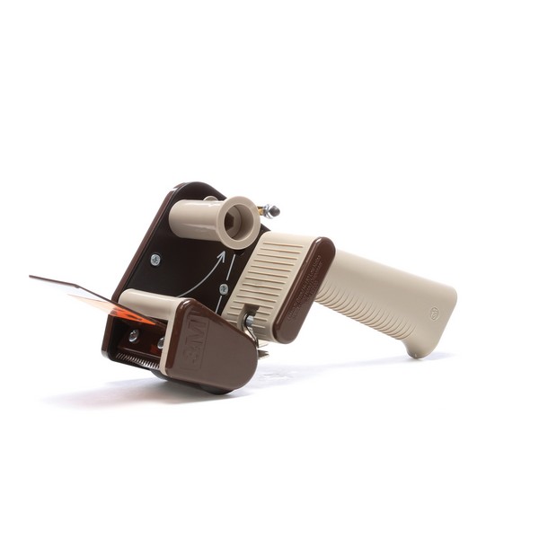 Tape Dispenser, Handheld, 2 Inch Tape Width, For Use With: Low Noise Tape, Metal/Plastic, Gray
