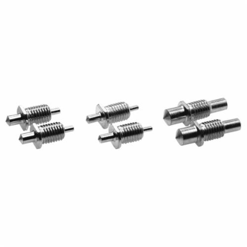 Replacement Pin, Adjustable Round, For Use With: Face Spanner, Specifications: 1/8 and 3/16 in Dia, Steel, Satin, 19/32 in H Dimensions