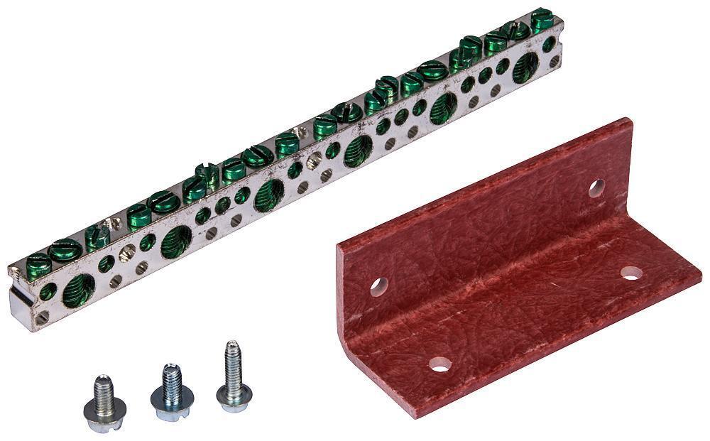 Ground Bus Kit, Insulated, Aluminum