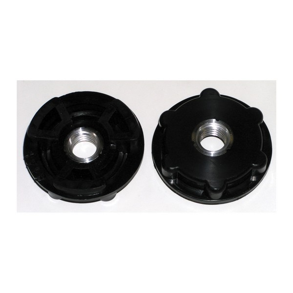 Disc Pad Hub, 2-1/2 Inch Width/Diameter, For Use With: 4 to 9 in Face Plate, Low Profile