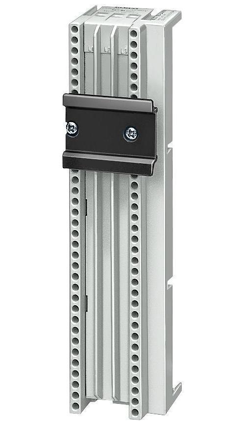 Busbar Adapter, For Use With: 8US12 Lateral Mounting to Adapter, Specifications: 690 VAC, 40 °C Temperature, 2.362 in L x 7.283 in W x 1.969 in H Dimensions
