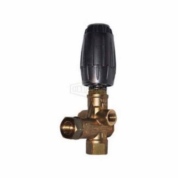 Unloader Valve, 3/8 Inch Nominal, FNPT, 3650 psi Pressure Rating, 190 °F Temperature, 8 gpm, Blue