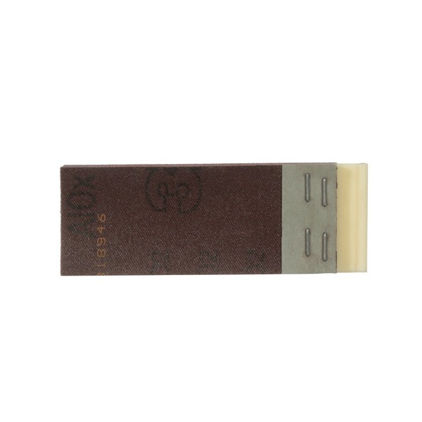 Abrasive Segment, RX Slashed, Series: 261E, 5 Inch Belt Length, 61-1/4 Inch Belt Width, 50 Grit, Aluminum Oxide Abrasive, Rayon Cloth Backing, Closed Coat, TE-Weight Backing Weight, Dry Wet/Dry Operation