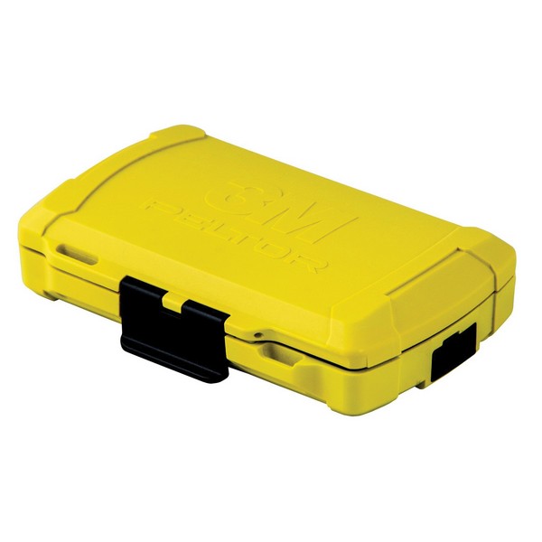 Replacement Charging Case, For Use With: Level Dependent Earplugs, Specifications: 1 AA Battery, IP54 Enclosure, 1 Inch Length, Yellow