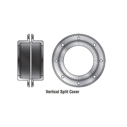 Coupling Cover, Vertical Split, GF90 Coupling, 15-1/4 Inch Outside Diameter, 6.21 Inch Width