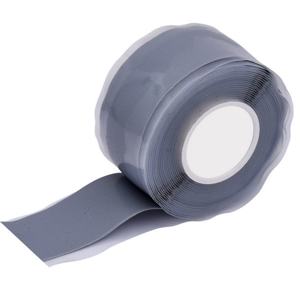 Tool Binding Tape, Self-Adhesive, For Use With: Webbing Tool Connectors, Specifications: 15 lb Maximum Load Limit, Silicone, Gray