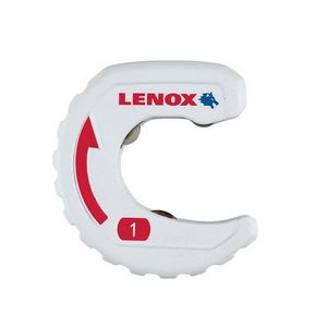 Tight Space Tubing Cutter, Manual, 1 in Nominal Capacity, Stainless Steel Blade, 4 in Overall Length, Aluminum Body, Applicable Materials: Copper