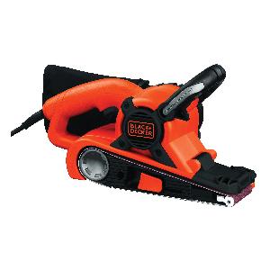 Corded Belt Sander, Tool, 21 in Belt Length, 3 in Belt Width, 800 fpm Speed, 120 V, 7 A, Plastic Housing Material, 3-Position/Adjustable Handle, Black/Orange/Silver, 6 ft Cord, 15 in L x 6 in W x 6-1/8 in H Dimensions