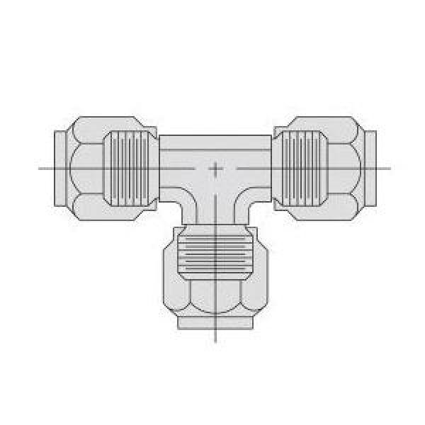 Tube Tee, 3/8 in Nominal, Compression Tube End Style, 10000 psi Pressure, Steel, 3 in L Dimensions