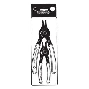 Retaining Ring Plier Kit, Convertible, Convertible Pliers, Steel
