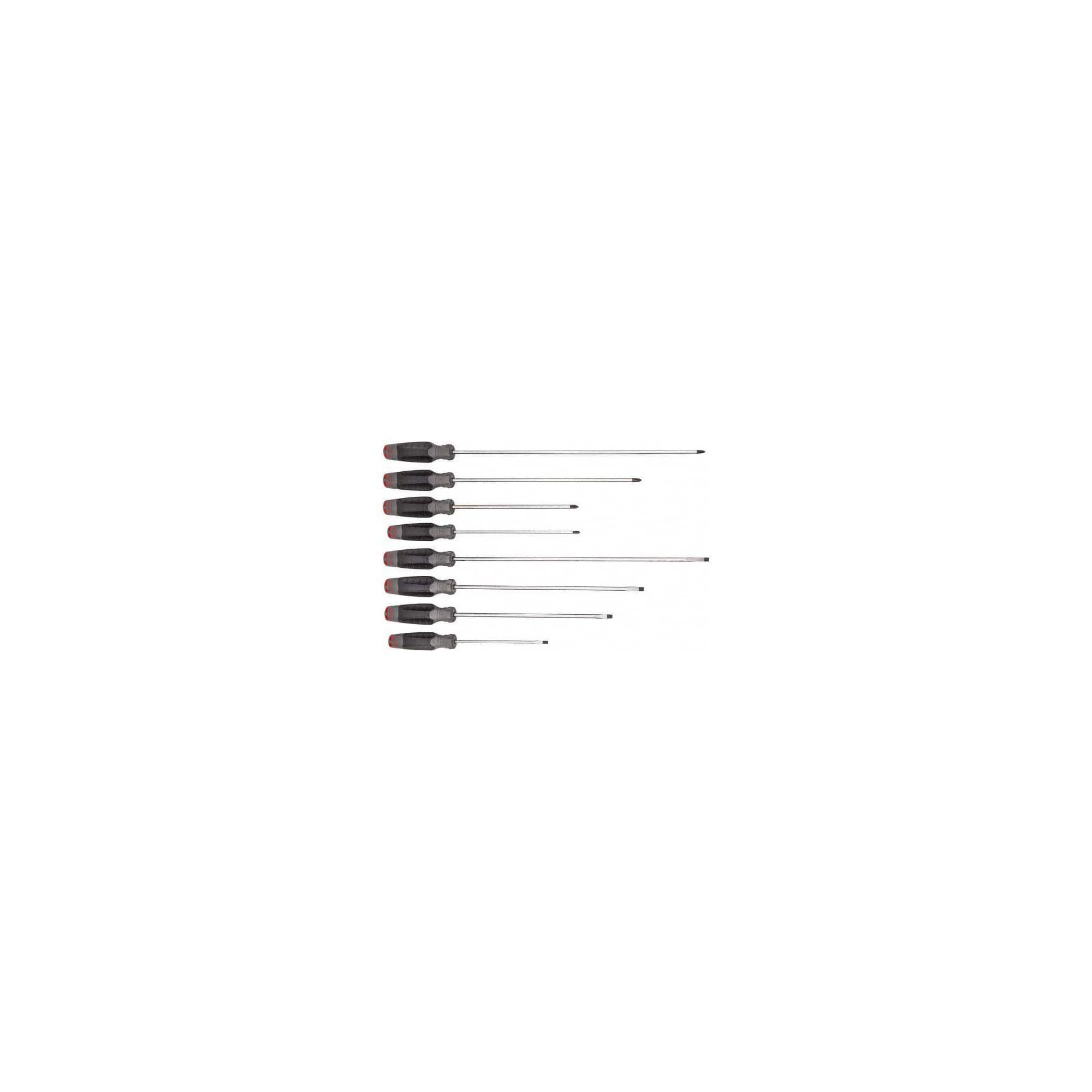 8pc Long Screwdriver Set Imperial/Metric