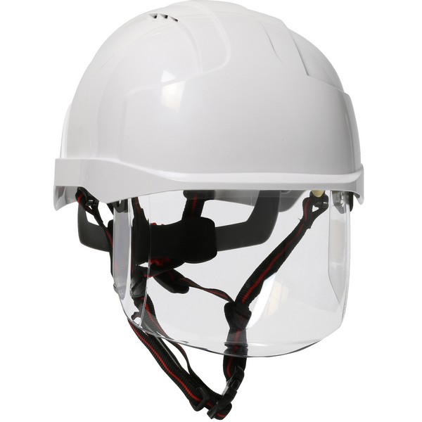 Safety Helmet, Short Brim, Series: 280-EVSV-CH, ABS, 6-Point Suspension, ANSI Electrical Class Rating: Class E, ANSI Impact Rating: ANSI Z89.1 Type 1, Wheel Ratchet Adjustment