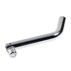 Hitch Pin, Barrel Head, For Use With: 5/8 in Receivers, Specifications: 3 in L Useable, Hardened Steel, Polished Chrome
